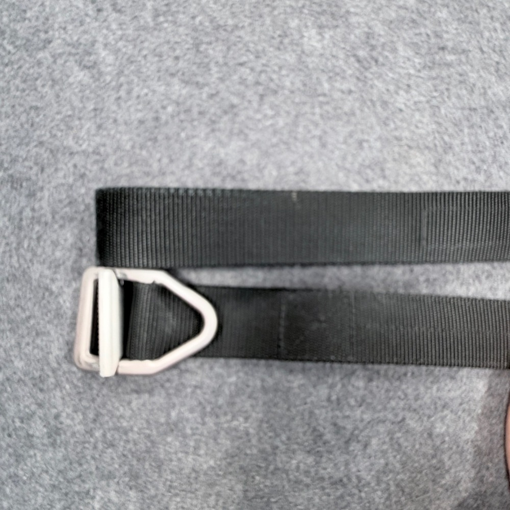 Bison Designs Last Chance Black Nylon Webbing Tactical Belt V-Ring Large USA